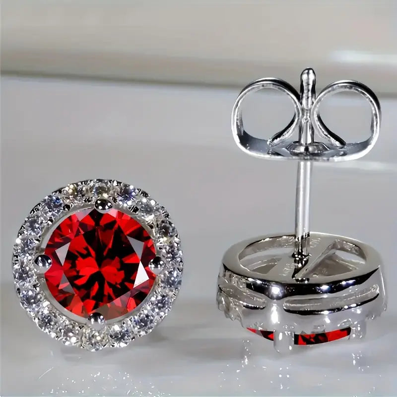 Lucia Rosavelle Ohrstecker | Weißgold