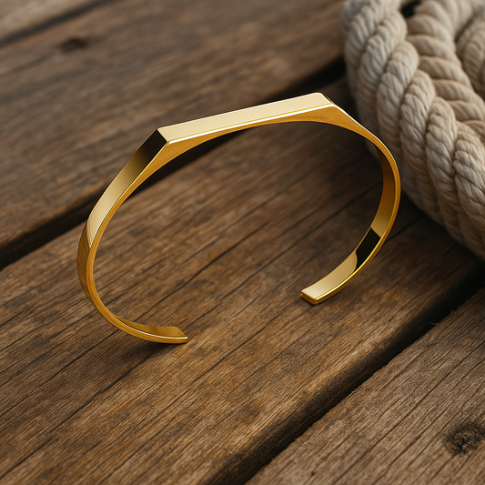 Coralina | Gull Linje Armband