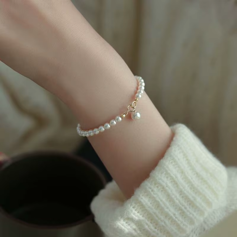 Elegante Silber Gänseblümchen Armband