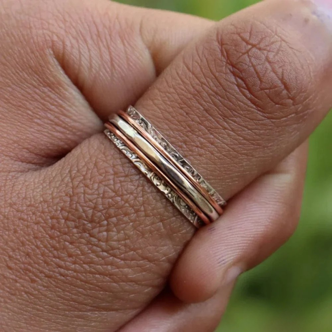 Traditioneller Retro-Ring