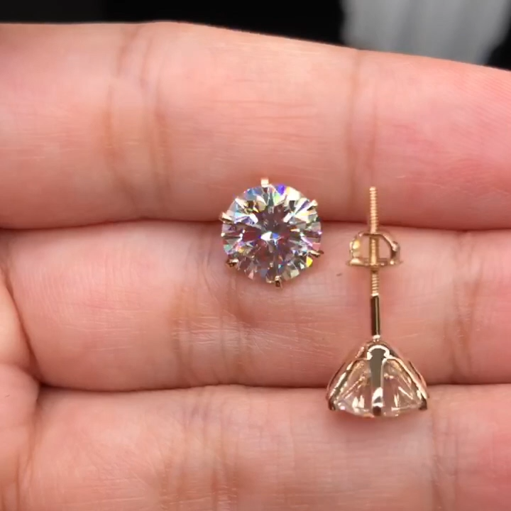 Tera Ohrstecker | Weißgold