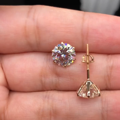 Tera Ohrstecker | Weißgold