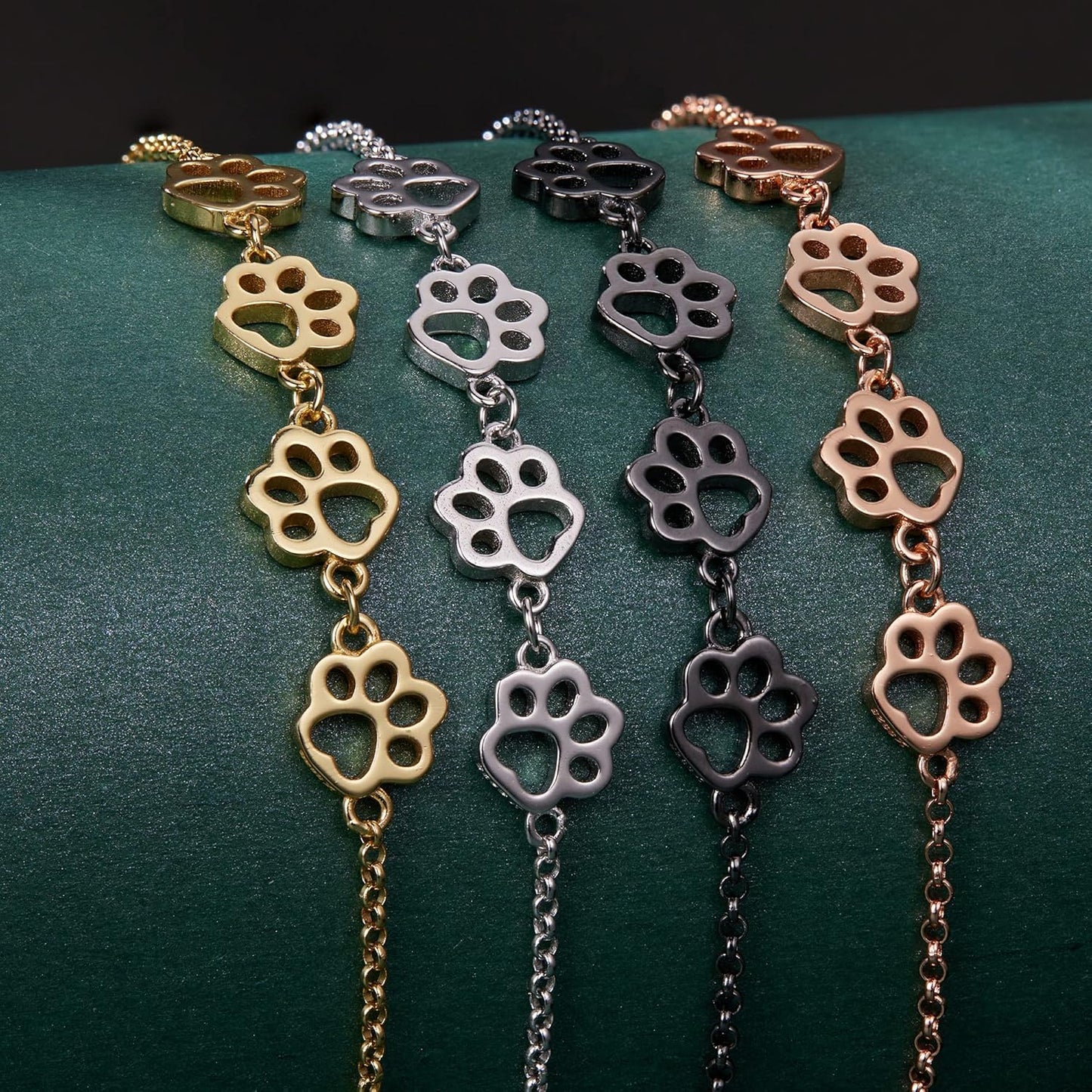 Sanfte Pfotenabdruck Armband