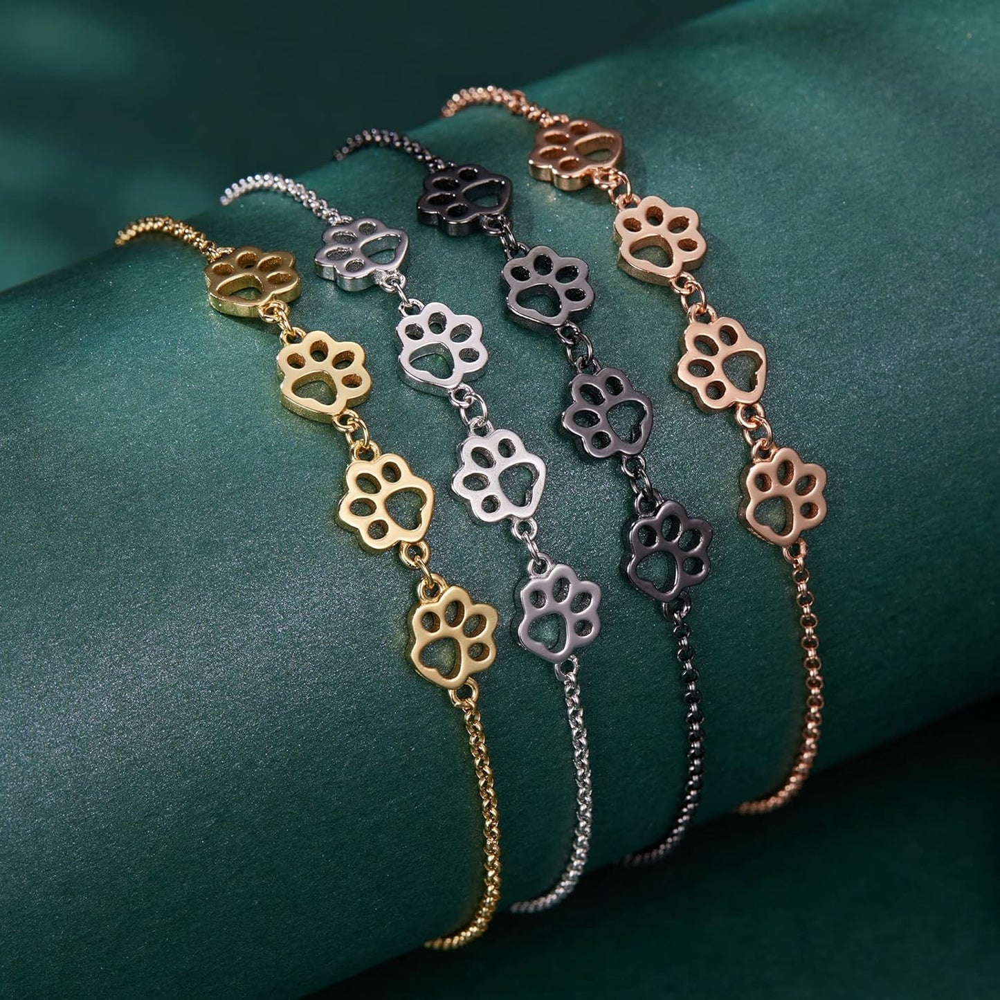 Sanfte Pfotenabdruck Armband