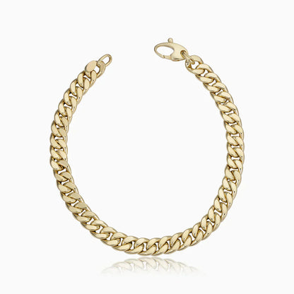 Heritage Cuban Bracelet | Weißgold