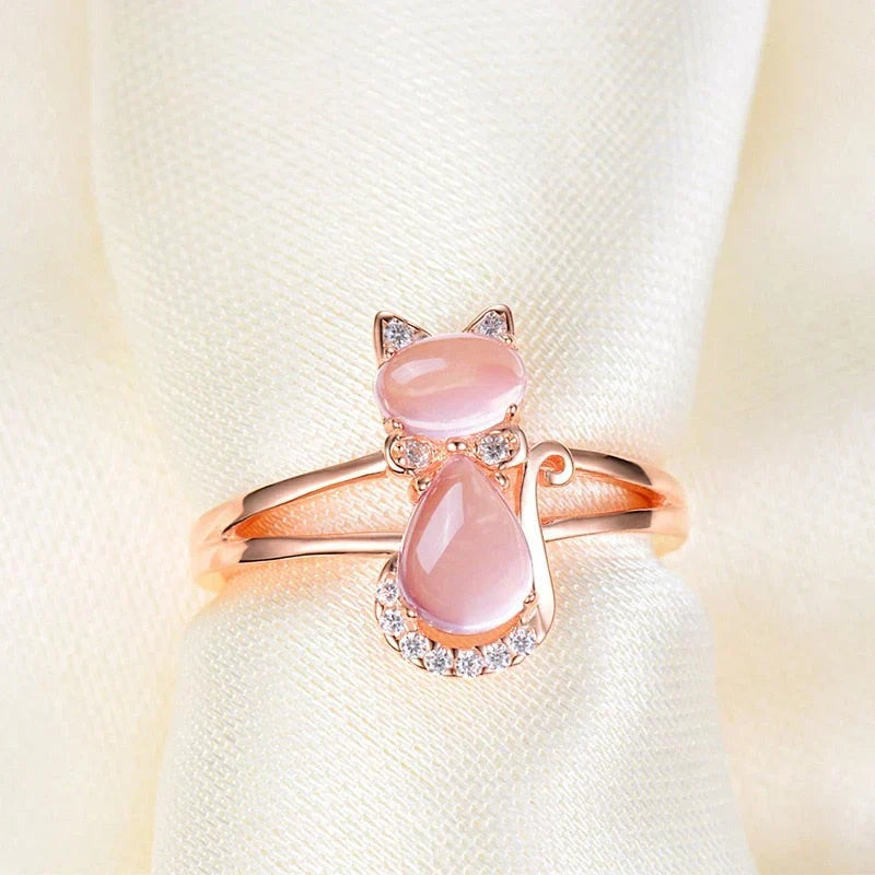 Katt Ring in Rosé-Gold | Rosé-Gold
