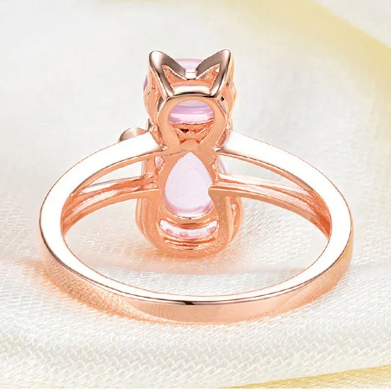 Katt Ring in Rosé-Gold | Rosé-Gold