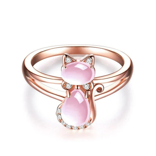 Katt Ring in Rosé-Gold | Rosé-Gold