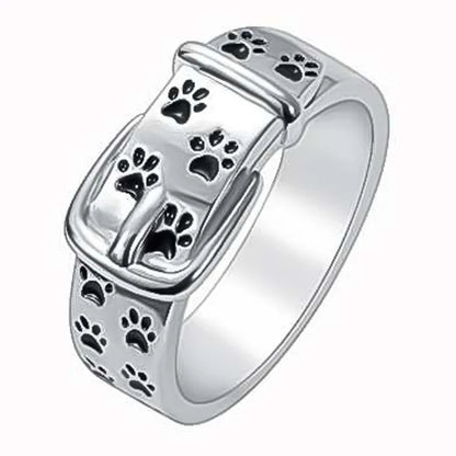 Elegantes Hundehalsband-Ring