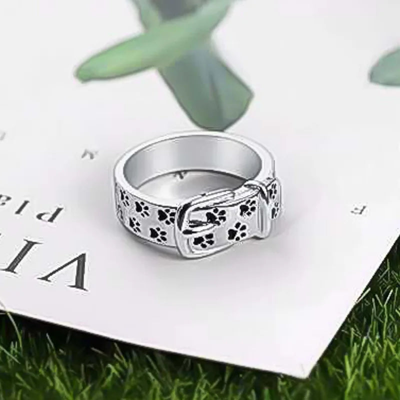 Elegantes Hundehalsband-Ring