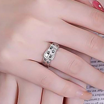 Elegantes Hundehalsband-Ring