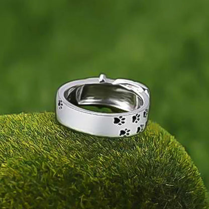 Elegantes Hundehalsband-Ring