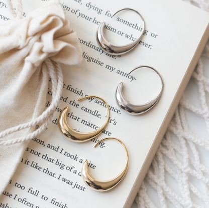 Chic - Ohrringe mit Margeriten