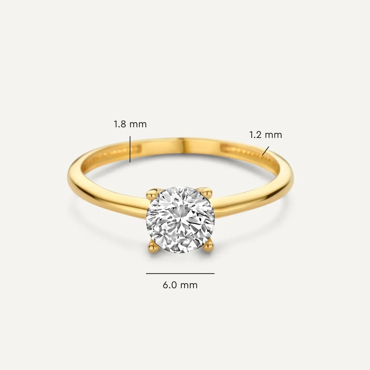 Savaya El Mar Ring | Weißgold