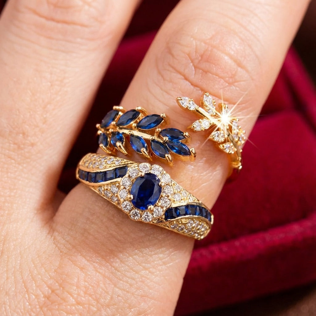 Avelisse Moraziel Ring Collection | Golden