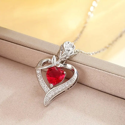 Rosira Flameveil Kette | Weißgold