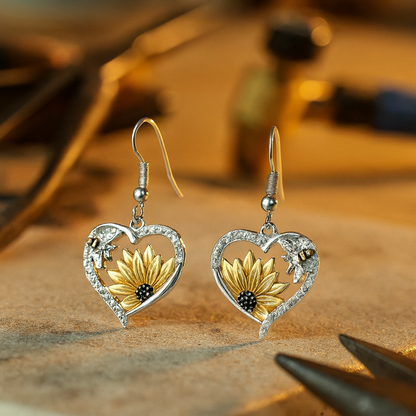 Leketøysblomst Drop Ohrringe