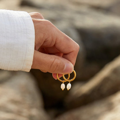 Belia Süßwasserperlen Ohrstecker