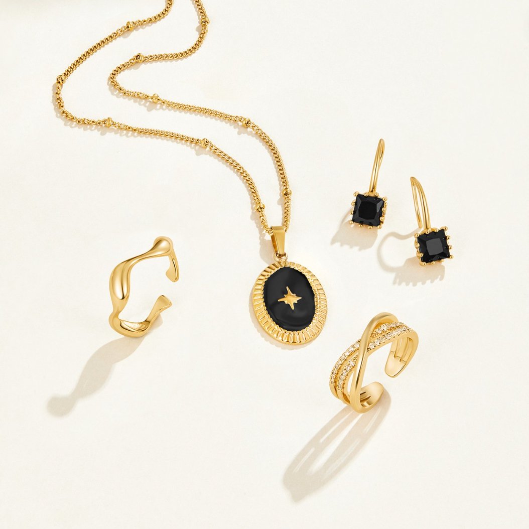 Wundervolle Kristall Wasserfallohrringe