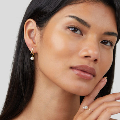 Tam Pearl Ripple Earrings